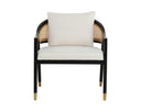 Linoso Ivory Lounge Chair Kirsten by Matho Sun, view 2