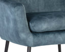 Nono Petrol Lounge Chair Aletta by Matho Sun, view 6