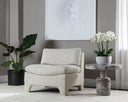 Boho Oatmeal Lounge Chair Dallin by Matho Sun, view 5