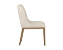 Bravo Cream Dining Chairs set of 2 Halden by Matho Sun, view 2