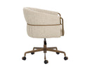 Meg Taupe / Santa Cruz Oatmeal Office Chair Olma by Matho Sun, view 3