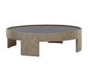 Large Ash Grey Coffee Table Brunetto by Matho Sun, view 3