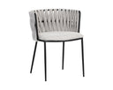 Belfast Heather Grey Dining Armchair Sarai by Matho Sun