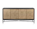 Black / Champagne Gold Sideboard Algarve by Matho Sun, view 3