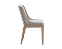 Drift Brown Palazzo Cream Dining Chair Sorrento by Matho Sun, view 3