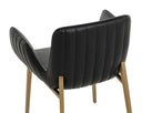 Bravo Black Dining Armchair Lucano by Matho Sun, view 5