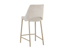 Bergen Taupe Counter Stool Radella by Matho Sun, view 3