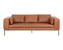 Behike Saddle Leather Sofa Burr by Matho Sun, view 2