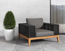 Gracebay Grey Armchair Salerno by Matho Sun, view 6