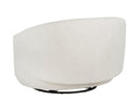 Effie Linen Lounge Chair Walsh Swivel by Matho Sun, view 4