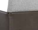 Belfast Heather Grey / Bravo Ash Lounge Chair Bellevue by Matho Sun, view 8