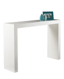 High Gloss White Console Table Arch by Matho Sun