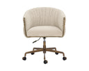 Meg Taupe / Santa Cruz Oatmeal Office Chair Olma by Matho Sun, view 2