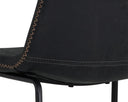Antique Black Dining Chairs set of 2 Cal by Matho Sun, view 7