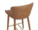 Milliken Cognac Counter Stool Evora by Matho Sun, view 5