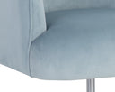 Cornflower Blue Sky Office Chair Karina by Matho Sun, view 6