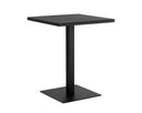 Square Black Bar Table Merano by Matho Sun, view 2
