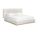 King Chacha Cream Bed Beckham by Matho Sun