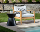 Black End Table Astley by Matho Sun, view 3