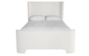 Queen Copenhagen White Bed Ives by Matho Sun, view 2