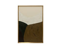 40" X 60" Bronze Frame Abstract Road Trip I by Matho Sun