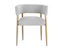 Belfast Heather Grey Dining Armchair Maestro by Matho Sun, view 2
