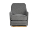 Belfast Koala Grey Lounge Chair Marcela Swivel by Matho Sun, view 2