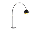 Black Floor Lamp Vern by Matho Sun, view 3