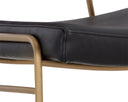 Gold Nightfall Black / Chacha Grey Dining Chair Brinley by Matho Sun, view 5