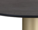 Gold Grey Marble / Charcoal Grey Coffee Table Monaco by Matho Sun, view 4