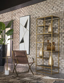 72" X 30" Black Floater Frame Geometric Relation by Matho Sun, view 2