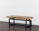 Brown Bench Pilar by Matho Sun, view 4