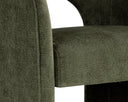 Bergen Olive Dining Armchair Anaya by Matho Sun, view 5