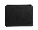 Large Black Planter Leilani by Matho Sun, view 2