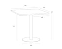 30" Bistro Table Claudia by Matho Sun, view 7