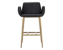 Bravo Black Barstool Lucano by Matho Sun, view 2