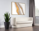 Maya White Sofa Valence by Matho Sun, view 4