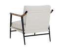 Heather Ivory Tweed Armchair Meadow by Matho Sun, view 4