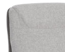 Belfast Heather Grey / Bravo Ash Lounge Chair Lucier by Matho Sun, view 7