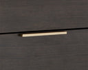 Small Gold Charcoal Grey Dresser Rebel by Matho Sun, view 6