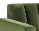 Moss Green Armchair Yosi by Matho Sun, view 7