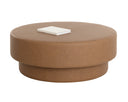 Milliken Cognac Ottoman Arlo by Matho Sun