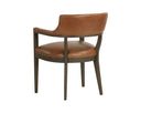 Brown Shalimar Tobacco Leather Dining Armchair Brylea by Matho Sun, view 4