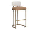 Napa Cognac / Rhea Light Barley Barstool Larissa by Matho Sun