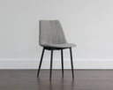 Light Grey Dining Chairs set of 2 Drew by Matho Sun, view 4
