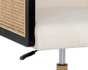 Linoso Ivory Office Chair Claudette by Matho Sun, view 6