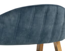 Nono Petrol Dining Armchair Burgos by Matho Sun, view 8