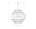 Natural Jute Chandelier Alyssa by Matho Sun, view 7
