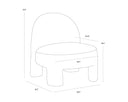 Opera Spice Lounge Chair Myrtle by Matho Sun, view 7