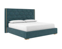 King Meg Dusty Teal Bed Alisha by Matho Sun